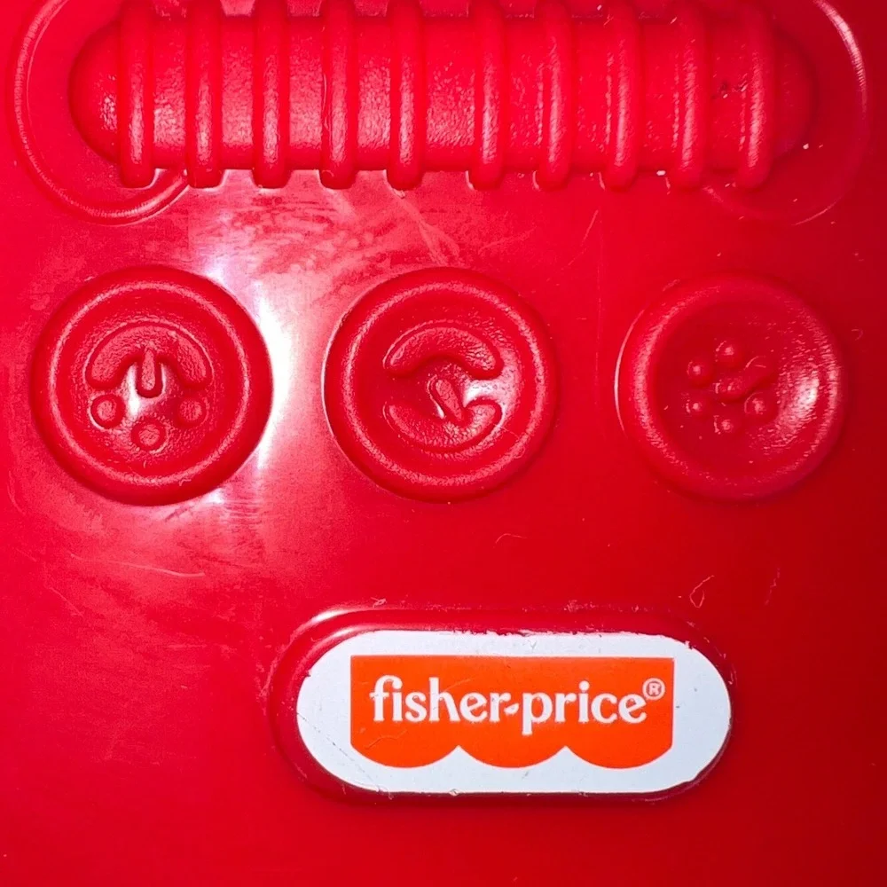 Fisher-Price Little People Lift n Lower Fire Truck Red Toy Vehicle‎